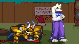 TEAM KOR ASGORE & MEGA X TORIEL SURVIVAL MODE