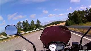 A ride on my Yamaha YS125 motorcycle