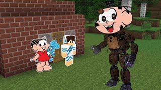 DESAFIO DA BASE VS CEBOLINHA ANIMATRONIC NO MINECRAFT ! SOBREVIVI AO CEBOLINHA MALVADO ?