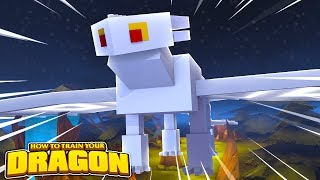 THE WHITE DRAGON VISITS! HOW TO TRAIN YOUR DRAGON #59 w/ Little Lizard
