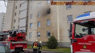 Wohnung nach Küchenbrand unbewohnbar
