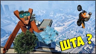 GTA 5 ONLINE - ОГРОМНЫЙ МОНСТР НА НЕБОСКРЕБЕ? (СОЗДАЛ СВОЮ ГОНКУ!) #80