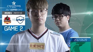 bbq vs MVP 2SET [17.06.29] 2017 LCK SUMMER