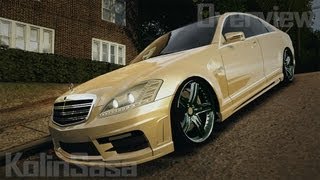 GTA 4/EFLC Mercedes-Benz S W221 Wald Black Bison Edition
