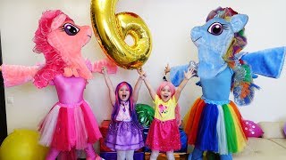 День рождения Софии 6 лет с МАЙ ЛИТЛ ПОНИ