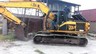 Разбор Экскаватор гусеничный jcb 200