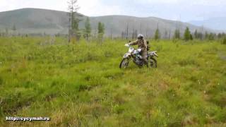 Сережа на Ямахе (Yamaha Serow) - Сусуман