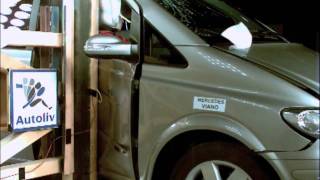Краш тест Mercedes-Benz Viano 2009 (Side Impact ANCAP)