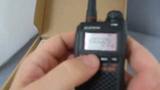 Baofeng UV-3R Ham Radio Unboxed