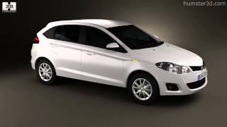 Chery A13 (Fulwin 2) hatchback 2012 by 3D model store Humster3D.com