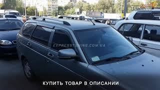 Ветровики Лада Приора. Дефлекторы окон Lada Priora. Tuning. Тюнинг запчасти. Обзор
