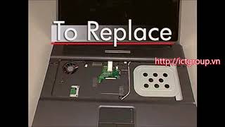 Hướng dẫn thay bàn phím  HP 550 keyboard replacement