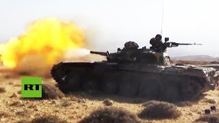 Ejército sirio avanza hacia la zona fronteriza con Israel