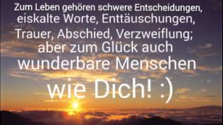Danke für deine Freundschaft ♥