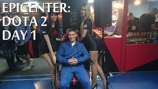 EPICENTER: DOTA 2. ДЕНЬ 1. (Открытие Эпицентра, Поражение Virtus.Pro)