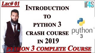 Python Tutorial in Urdu | Hindi | Learn Python 3 in 2019 - Beginner to Professional Python Course