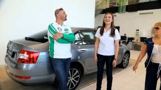 Новая Skoda Octavia тест-драйв и обзор / New Skoda Octavia test-drive
