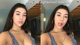 MY EVERY DAY HIGH SCHOOL MAKEUP ROUTINE (senior)