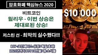 2/10) 비트코인 윌리우 - 이번 상승은  제대로된 상승!  저스틴 선 - 최악의 실수했다!!!