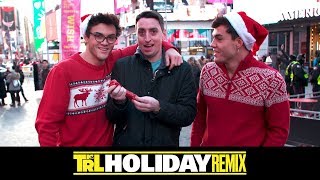 The Dolan Twins Give Out Random Christmas Gifts! ?? | TRL Holiday Remix
