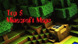 Minecraft- Top 5 Minecraft Survival Maps + Downloads [1.8] [2015]