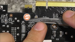 Как снять пломбу на видеокарте не повредив. / Warranty plomb dissasembly