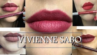 СВОТЧИ VIVIENNE SABO △▽ЛУЧШИЕ КАРАНДАШИ ДЛЯ ГУБ △▽
