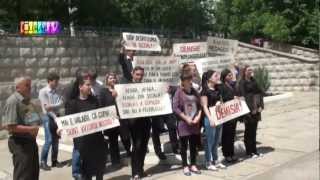 Protest la Liceul Zadnipru din Chisinau