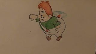 Как нарисовать, карлсон, для детей,