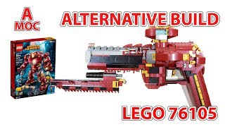 THE INFINITY HANDGUN 76105 LEGO Alternate build. [A MOC]