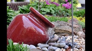 85 Декоративных фонтанов своими руками, которые приносят спокойствие и ритм в саду