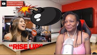 Morissette Amon performs  Rise Up  LIVE on Wish 107 5 Bus REACTION