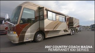2007 Country Coach Magna Rembrandt 630 Series - Class A