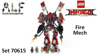 Lego Ninjago Movie 70615 Fire Mech - Lego Speed Build Review