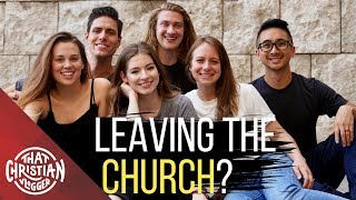millennials on why they ALMOST left the church but decided to stay