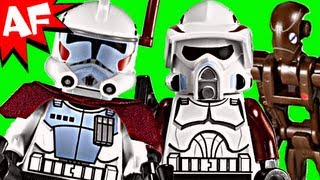 ELITE CLONE Troopers & Commando Droid Battle Pack - Lego Star Wars Set 9488 Animated Review