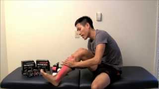 Shin Splints taping - Skinetex