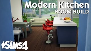 The Sims 4 Room Build - Modern Kitchen