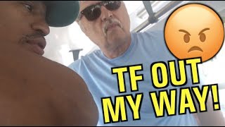 THIS DUDE REALLY TRIED TO BODY ME!