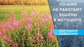 Почему не работает экшен в фотошопе | Что делать, если не работает экшен