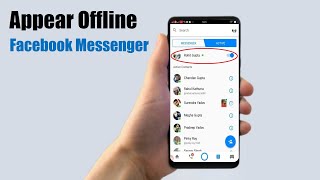 How to appear offline on Facebook Messenger | Mobile App