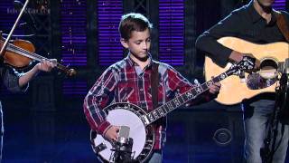 9-Year-Old Plays Banjo on David Letterman Show