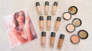 MAC Next To Nothing Collection | Review/Demo & Swatches | Foundation, Powder & Brushes