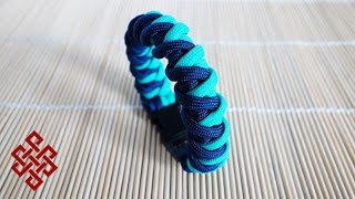 How to Make the Cyclone Wrap Paracord Bracelet (with Buckles) Tutorial