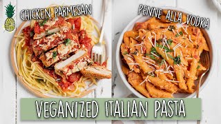 Easy Vegan Pasta Recipes | Cooking Challenge Chris vs. Jasmine