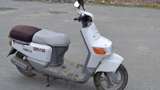 Обзор и Покатушка на Yamaha Gear 50 дикие псы.