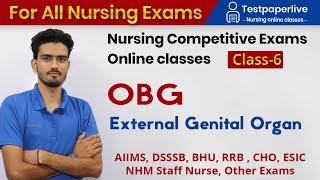 #External #Genital #Organ (OBG) || Staff Nurse Online Classes