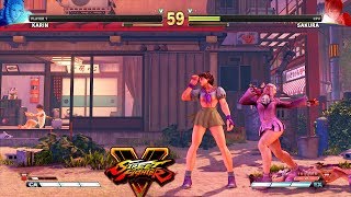 Street Fighter V AE Karin vs Sakura PC Mod