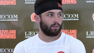 Baker Mayfield gets reps with second team at Browns OTAs