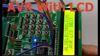AVR - INTERFACING LCD With ATMega16 - A Complete code walk through including Header file creation